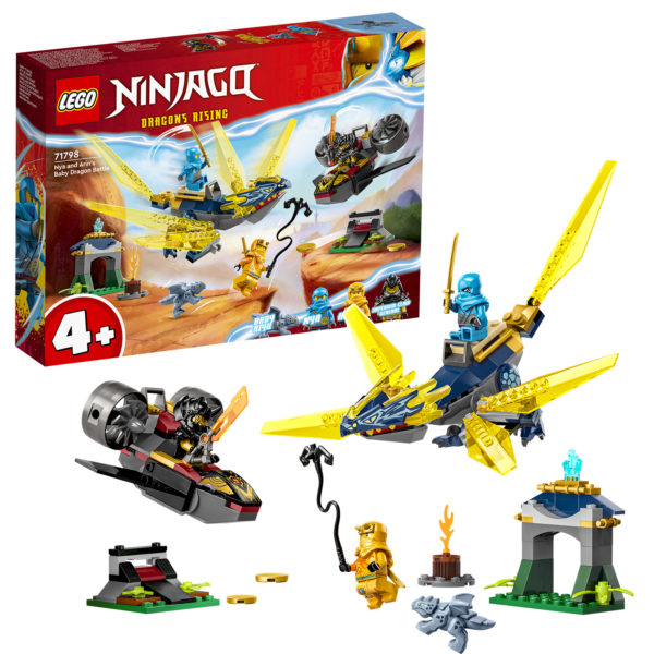 71798 lego ninjago nya arin baby dragon battle 1