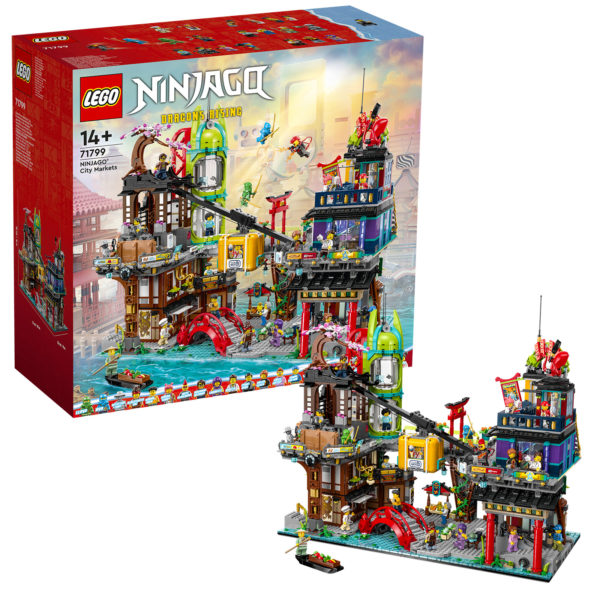 71799 lego ninjago city markets 1