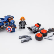 76260 lego marvel black widow captain america motorcycles 1