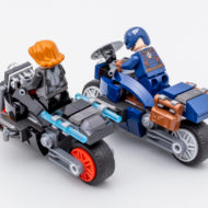 76260 lego marvel black widow captain america motorcycles 4