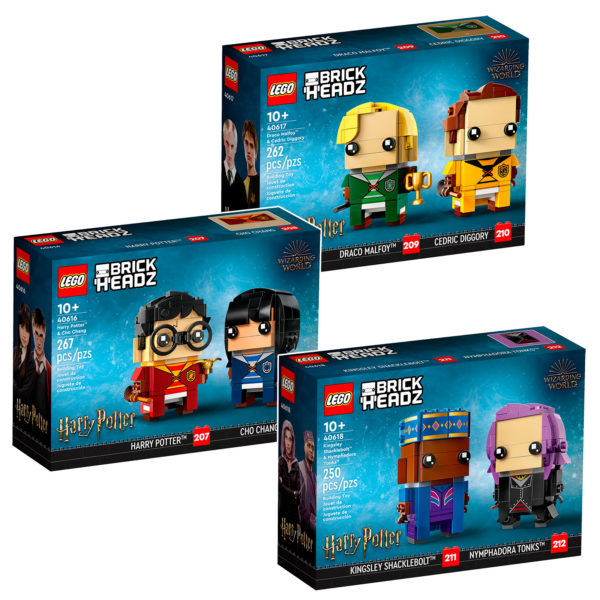 lego harry potter brickheadz new sets 2023