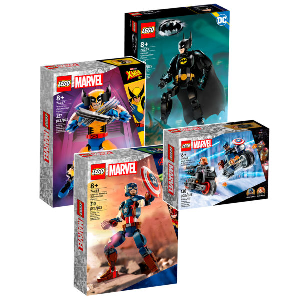 lego marvel dc comics new sets june 2023