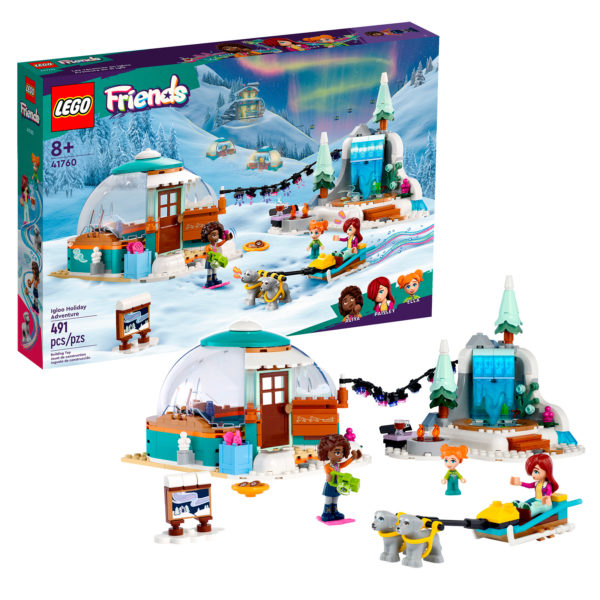 41760 lego friends igloo holiday adventure