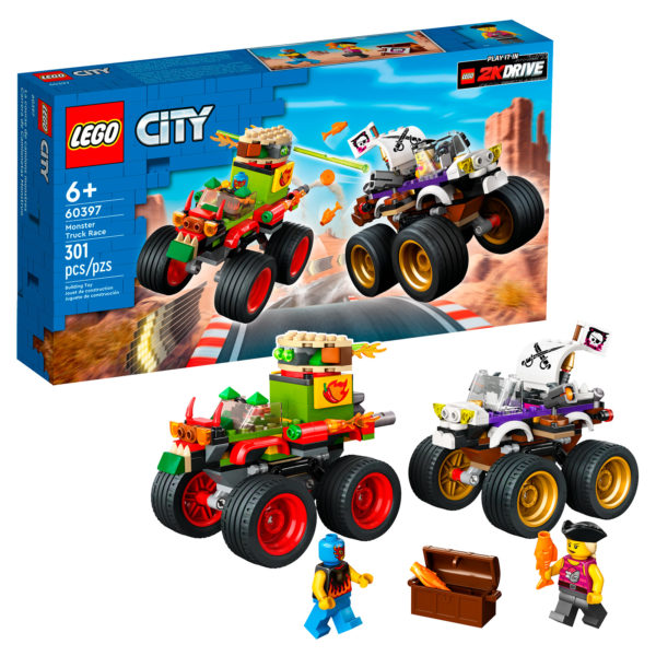 60397 lego city 2k drive monter truck race 2023