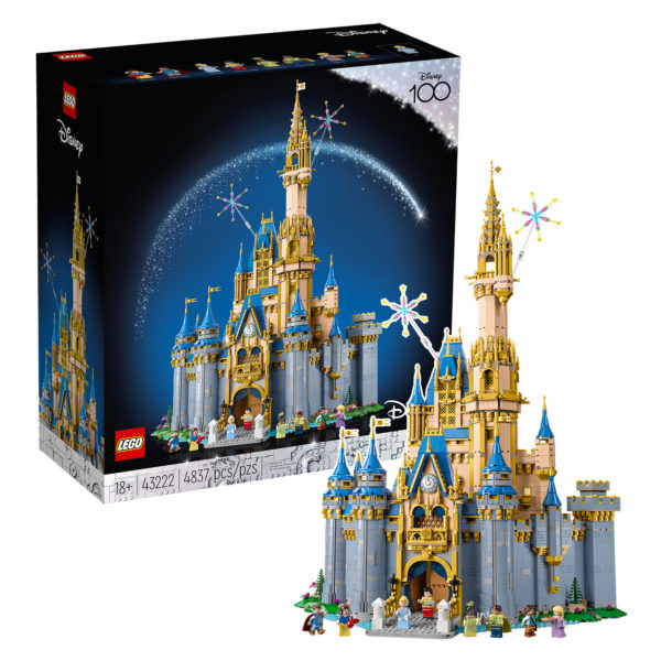 LEGO 43222 disney castle 100th celebration 5