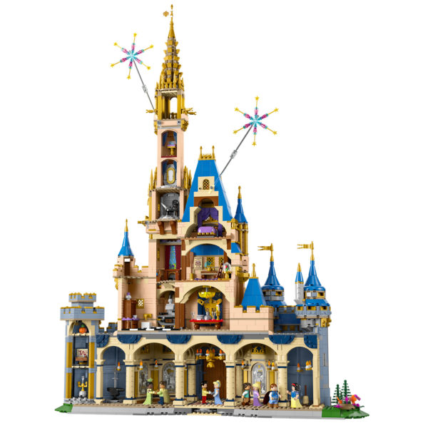 LEGO 43222 disney castle 100th celebration 7