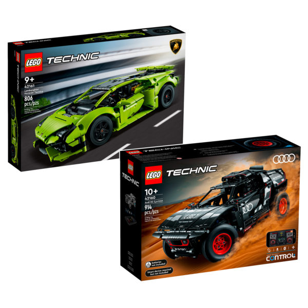 new lego technic audi lamborghini sets aout 2023