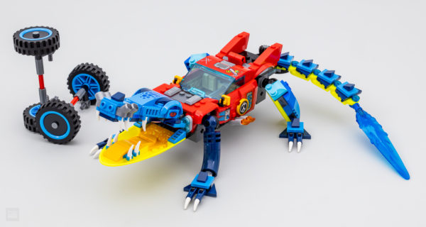 71458 lego dreamzzz crocodile car 3