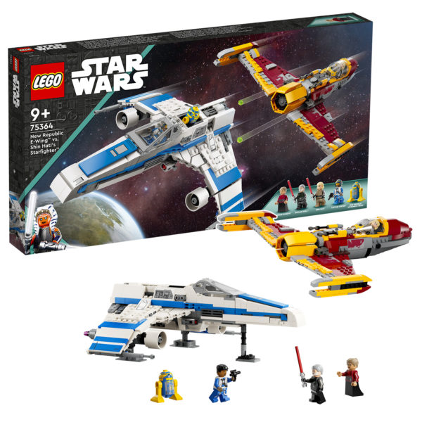 75364 lego starwars new republic ewing vs shin hati starfighter 1