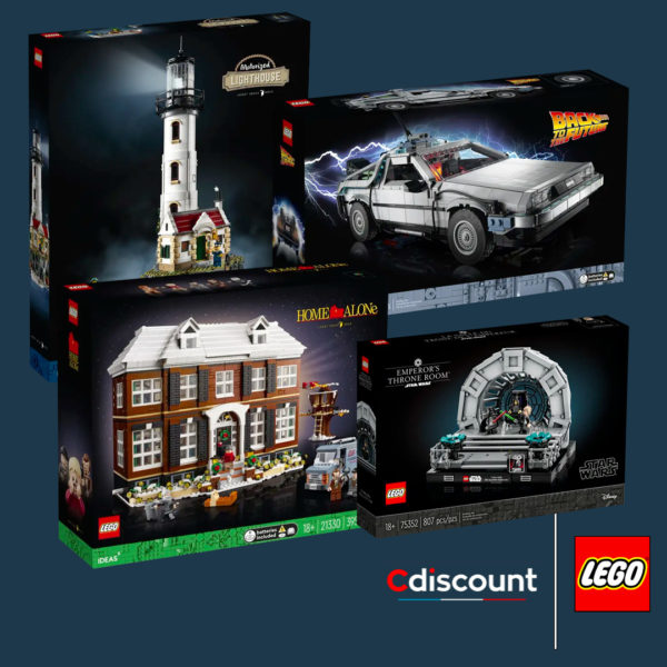 offre cdiscount lego adultes juillet 2023