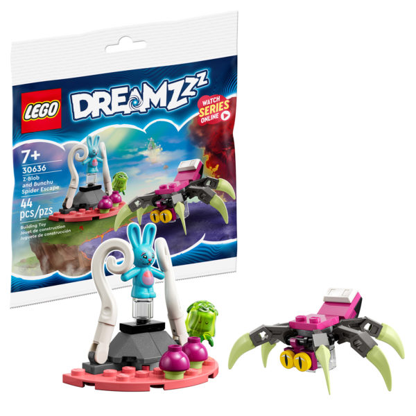 30636 lego dreamzzz z blob and bunchu spider escape