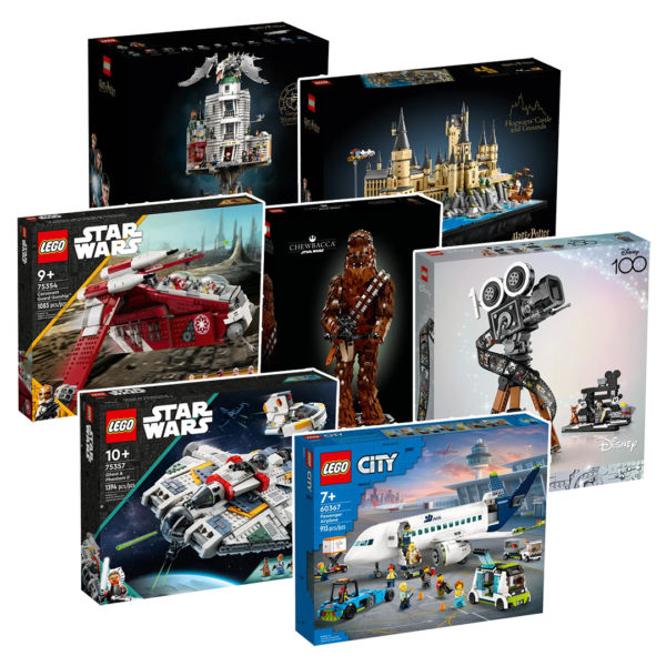 new lego sets starwars harry potter september 2023