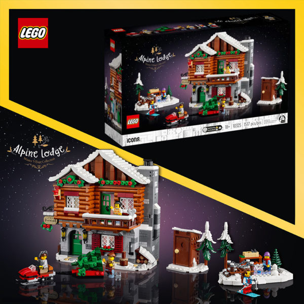 10325 lego seasonal winter village alpin lodge