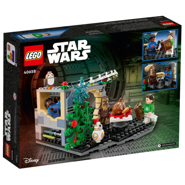 40658 lego starwars millennium falcon holiday diorama 1