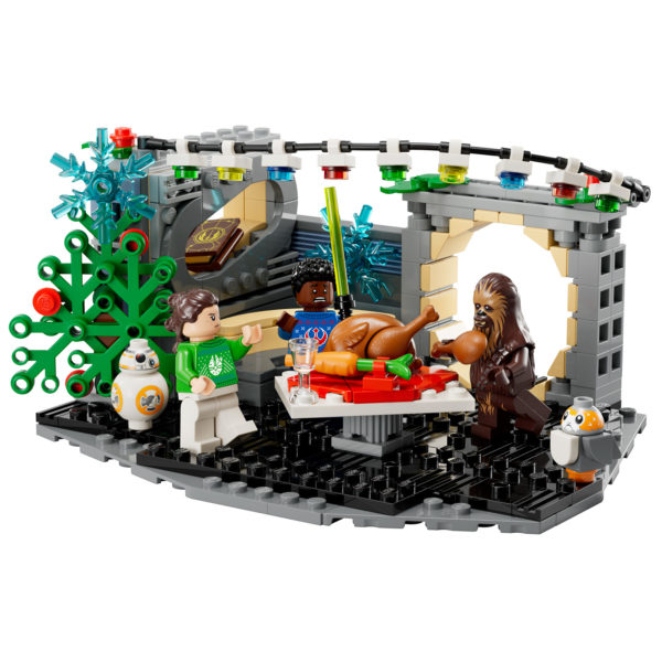 40658 lego starwars millennium falcon holiday diorama 3