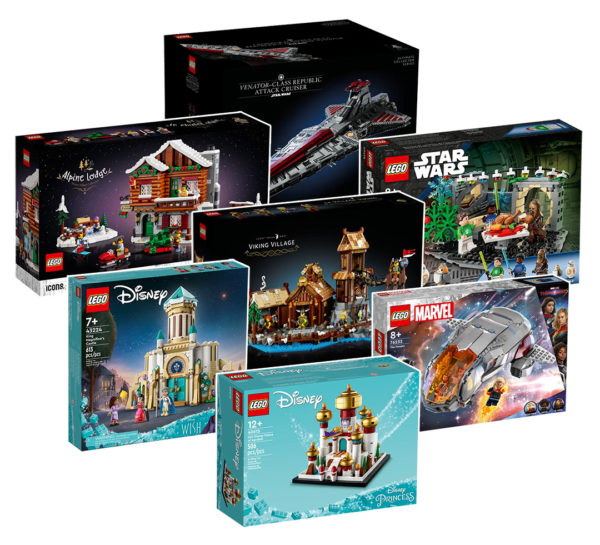 lego new sets octobre 2023 disney ideas starwars marvel