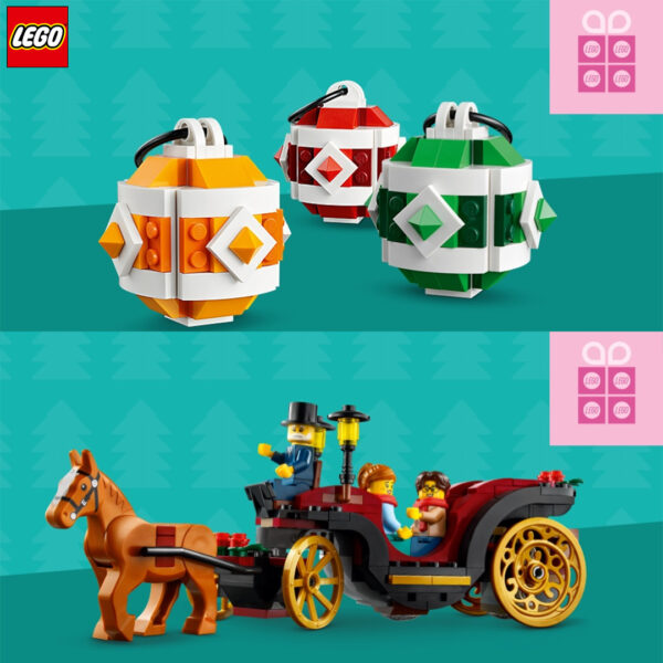 lego chistmas seasonal gwp 40603 40604