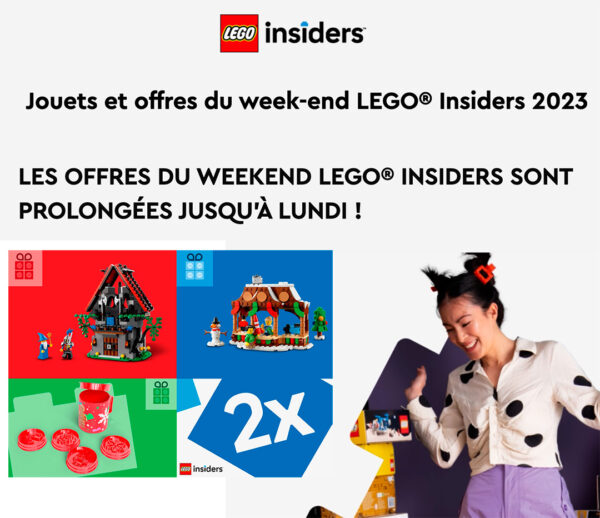 week end lego insiders prolongation