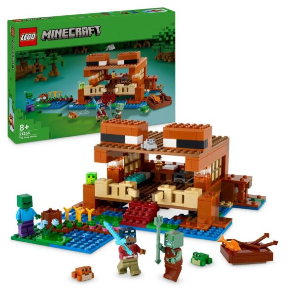 21256 lego minecraft frog house