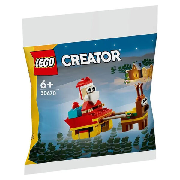 30670 lego creator santa sliegh ride polybag