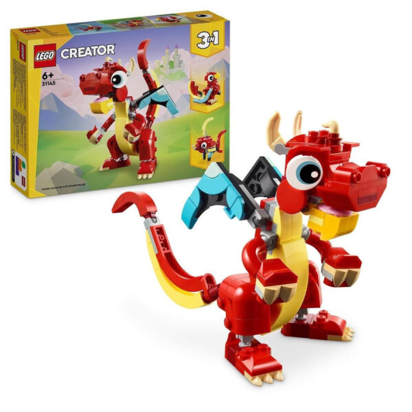 31145 lego creator red dragon