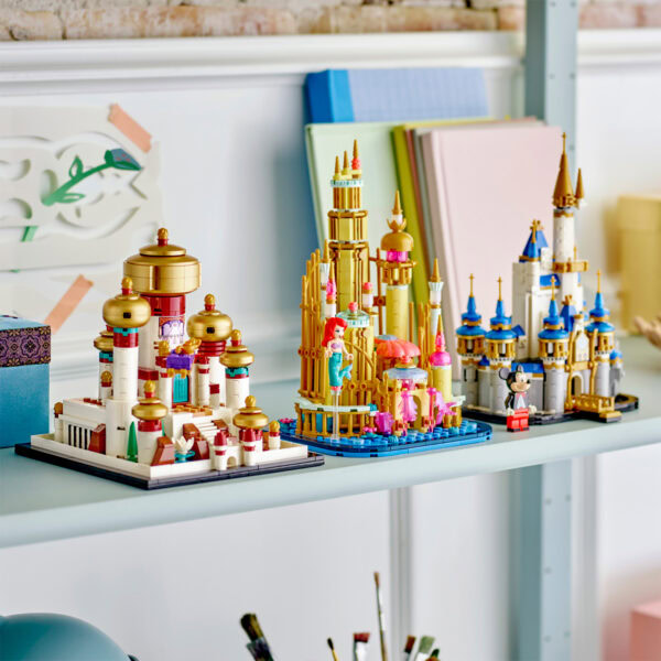 40708 lego mini disney ariel castle 5