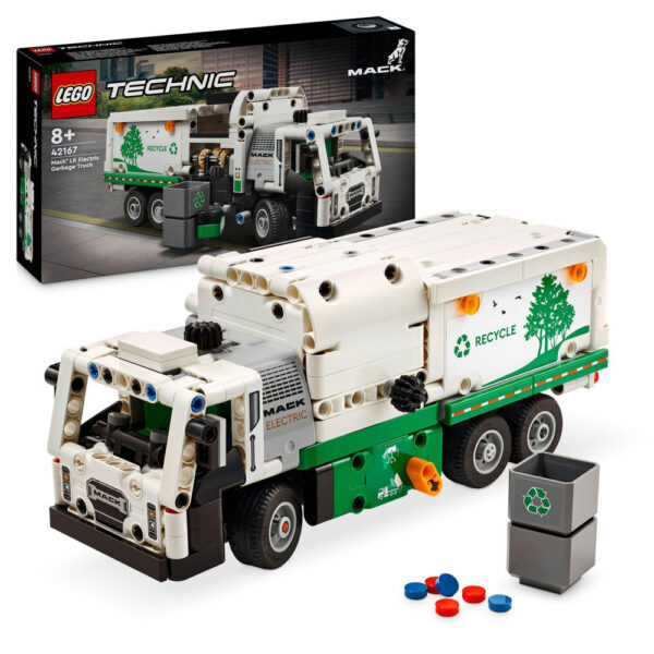 42167 lego technic mack lr electric garbage truck 1