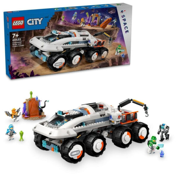 60432 lego city command rover crane loader