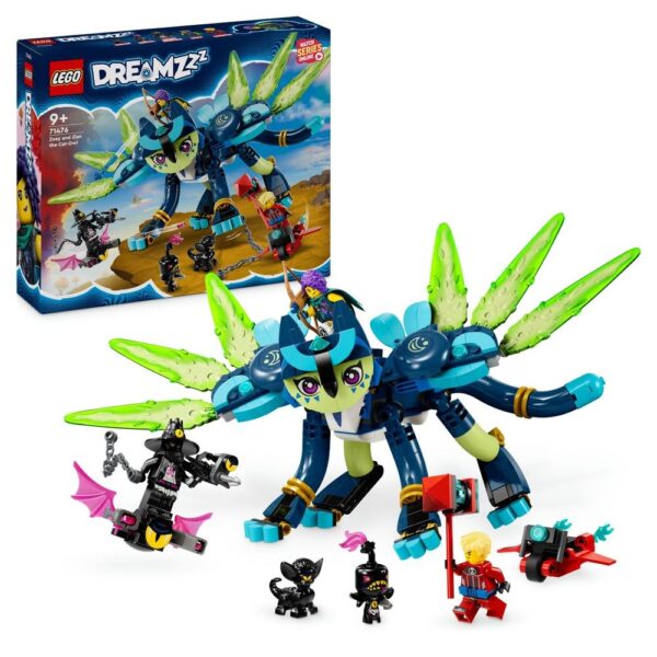 71476 lego dreamzzz zoey zian owl cat