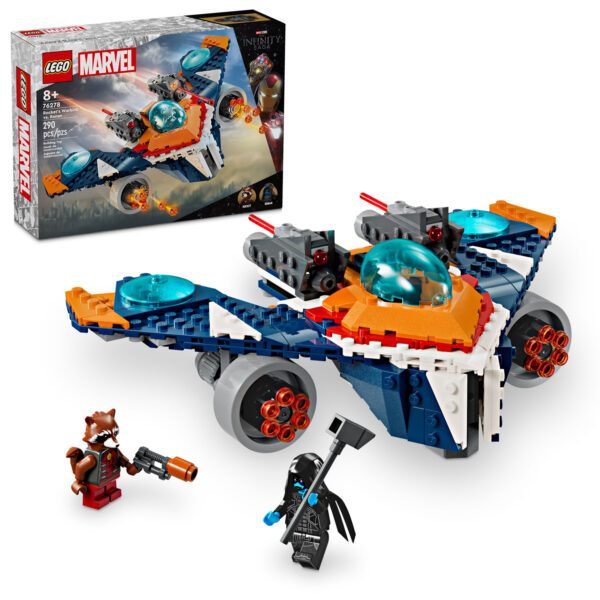 76278 lego marvel rocket warbird vs ronan 1