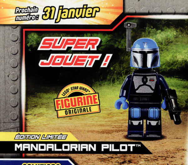 lego starwars magazine janvier 2024 mandalorian pilot