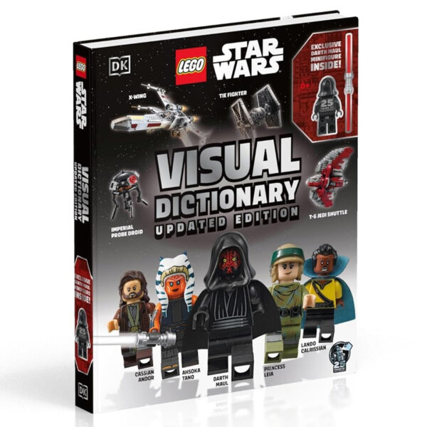 lego star wars visual dictionary updated edition darth maul exclusive minifigure