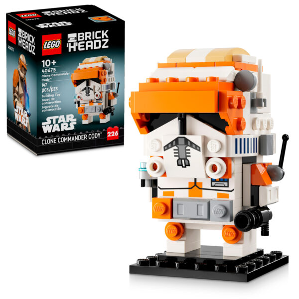 40675 lego starwars brickheadz clone commander cody 1