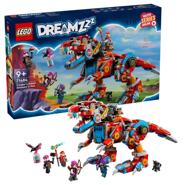 71484 lego dreamzzz cooper robot dinosaur c rex