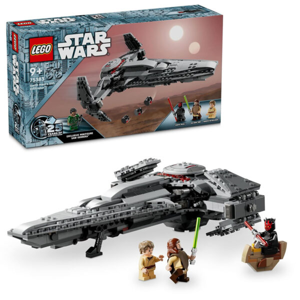 75383 lego starwars darth maul with sith infiltrator 1