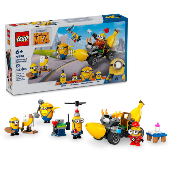 75580 lego despicable me 4 minions banana car 1