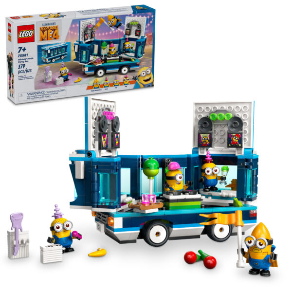 75581 lego despisable me 4 minions music party bus