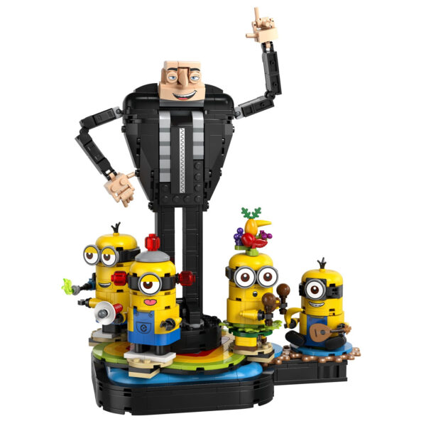 75582 lego minions brick built gru and minions