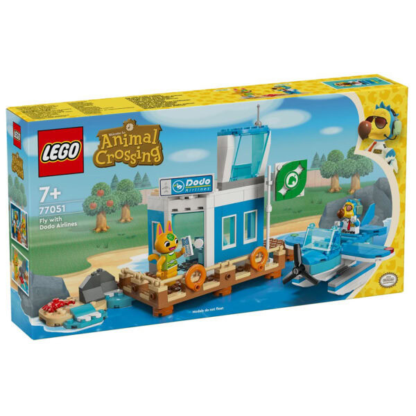 77051 lego animal crossing fly with dodo airlines 2