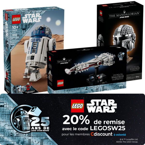 cdiscount offre lego star wars 2024