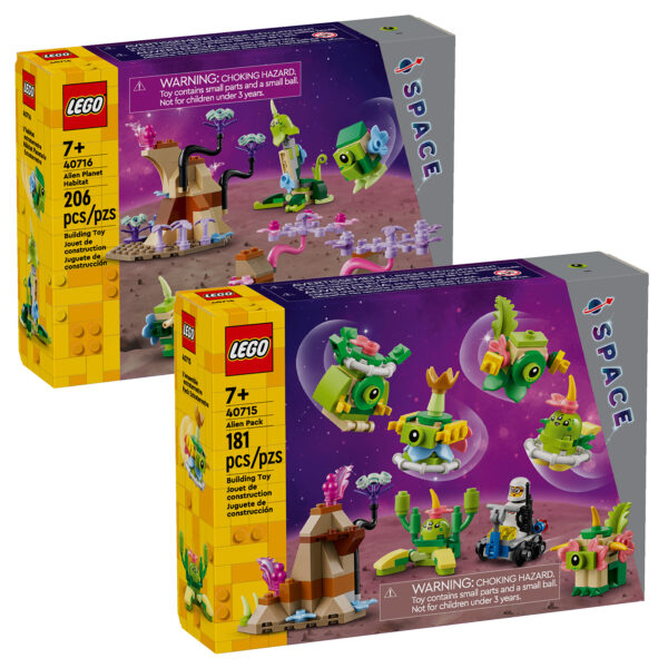 lego aliens 40715 40716