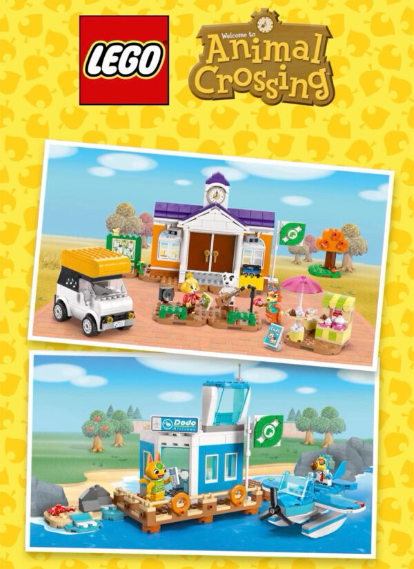 lego animal crossing summer 2024 77051 77052