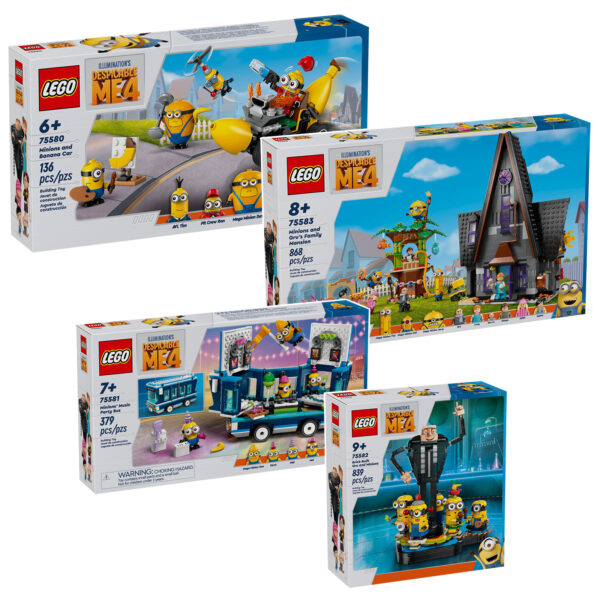 lego despicable me 4 minions sets 2024