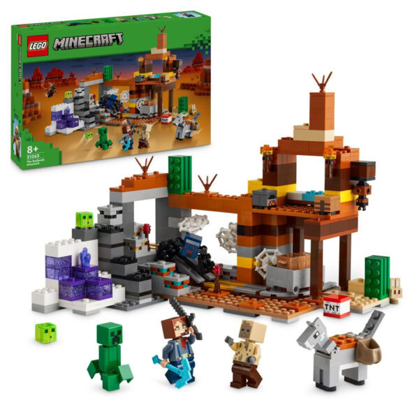 21263 lego minecraft the badlands mineshaft