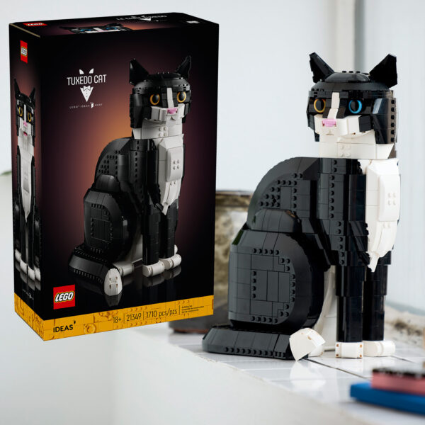 21349 lego ideas tuxedo cat 1