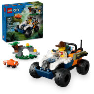 60424 lgo city jungle explorer atv red panda mission