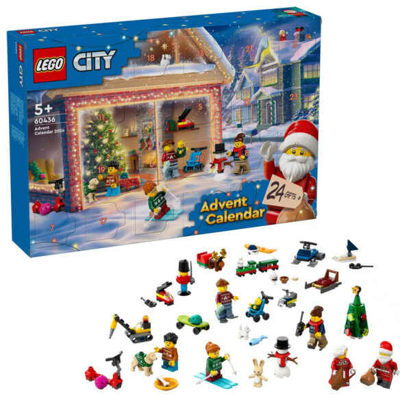 60436 lego city advent calendar 2024