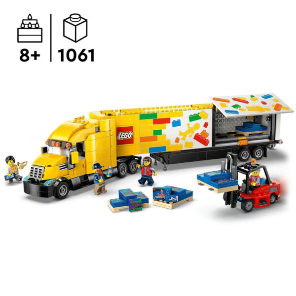 60440 lego city lego delivery truck 2