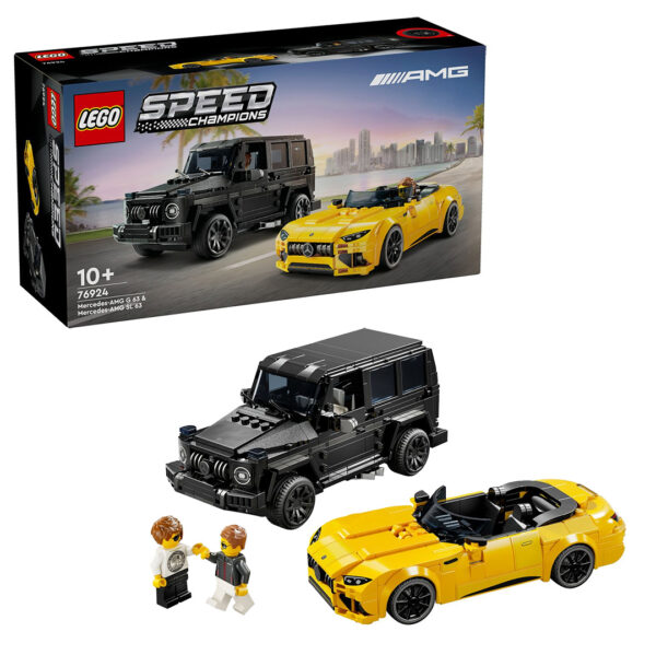 76924 lego speed champions mercedes amg g63 sl63 4