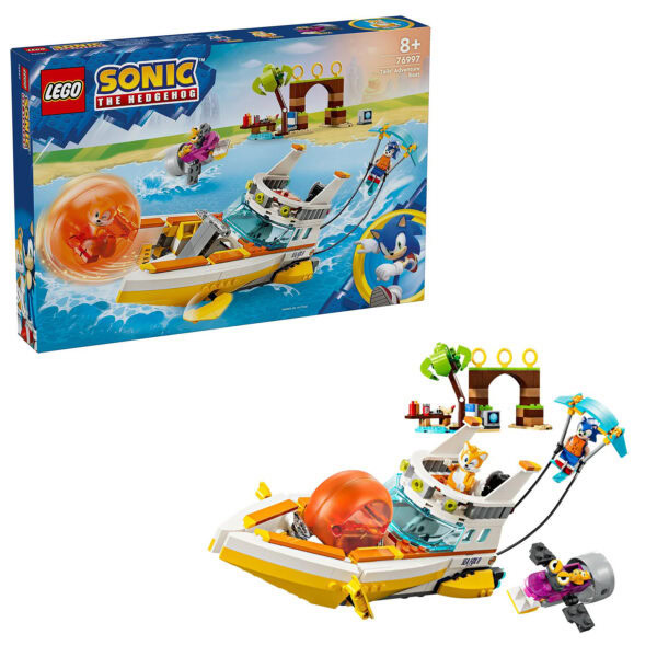 76997 lego sonic hedgehog tails adventure boat